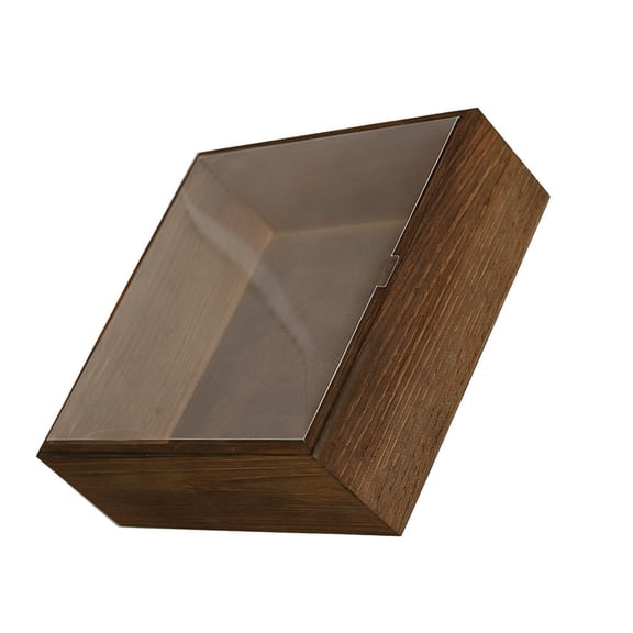 Vintage Wooden Storage Box: Elegant Keepsake and present Container for Any