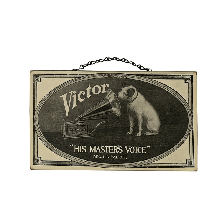 Wooden Victor Phonograph Dog Ad Wall Sign Rustic Home Decor Vintage Hang Plaque Wooden Victor Phonograph Dog Ad Wall Sign Rustic Home Decor Vintage Hang Plaque