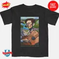 thumbnail image 1 of Vintage Woody Guthrie_s Dust Bowl Ballad Classic T-Shirt S-5XL, 1 of 2
