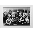 thumbnail image 1 of Vintage Wrestler 18x13 White Modern Wood Framed Museum Art Print Titled - Group of Russian Wrestlers, 1 of 4
