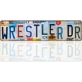 thumbnail image 1 of Vintage Wrestler Dr Wall Decor Street Signs Home Bar Coffee Metal Tin Signs Wrestling Poster for Home Kitchen Coffee Farm Art Decor 16 x 4 Inches, 1 of 5