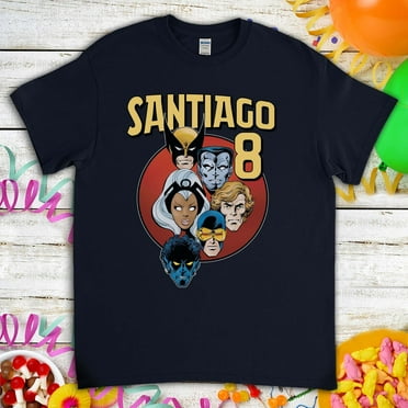 Vintage X-Men Wolverine Superhero Birthday Gift For Son Daughter, Funny Custom Name Family Birthday T-Shirt For Kids Boys Girls Toddler