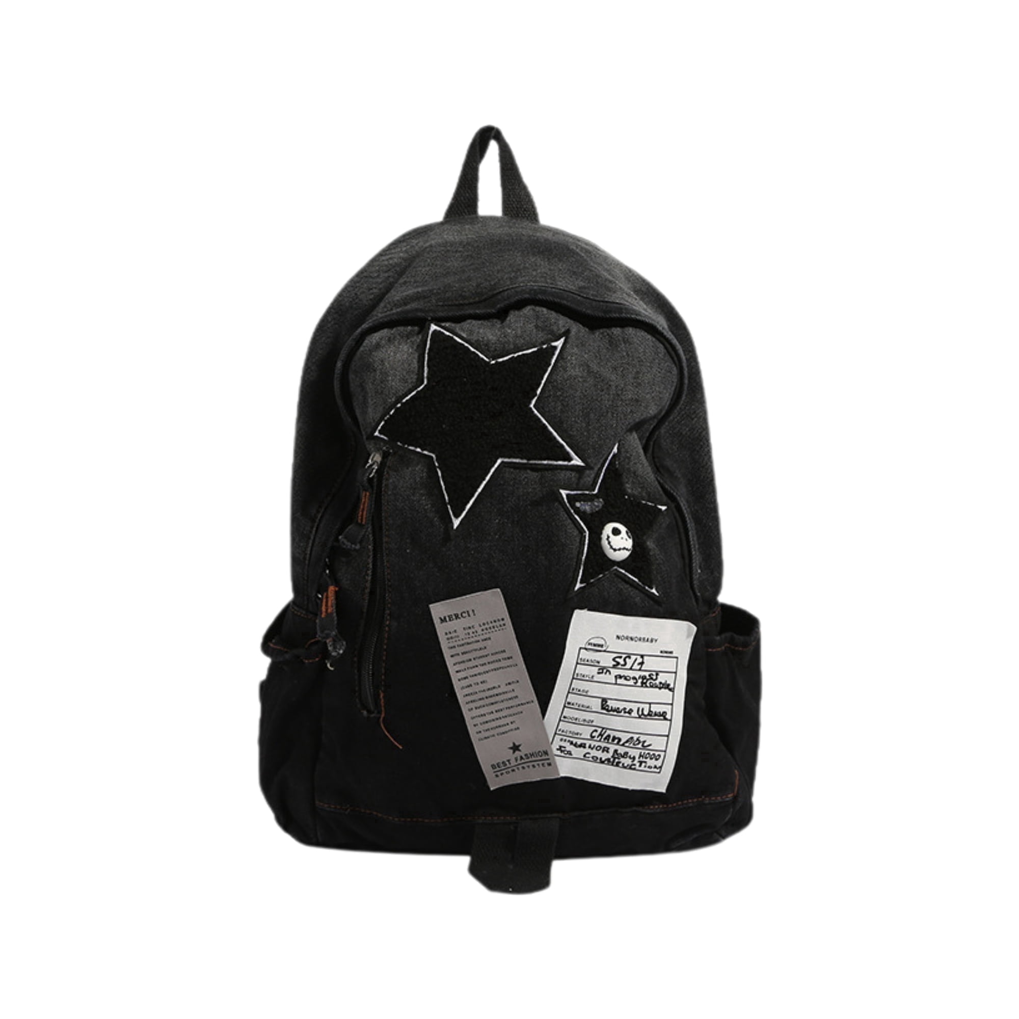 old OUTDOOR 星柄 back pack y2k city 希少カラー OUTDOOR 星柄back