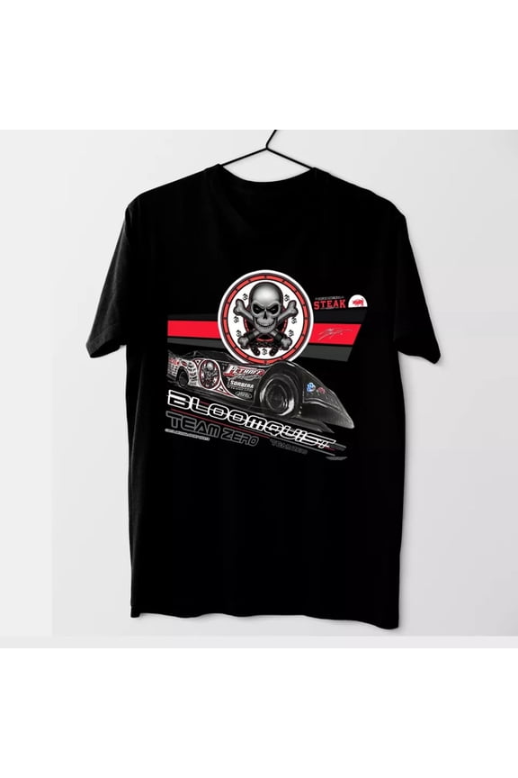 Vintage Y2k 2000's Scott Bloomquist Late Model Dirt Track Racing T-Shirt S-3XL