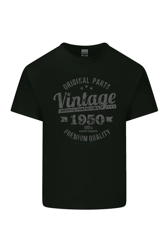 Vintage Year 74th Birthday Made In 1950 Funny Retro Style Unisex T-Shirt