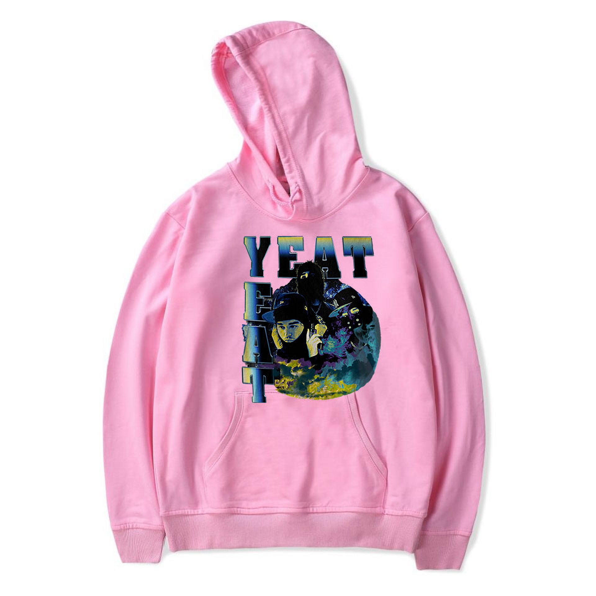 Vintage Yeat Hoodie merch 2023 Rapper pop graphics print Unisex Trendy ...