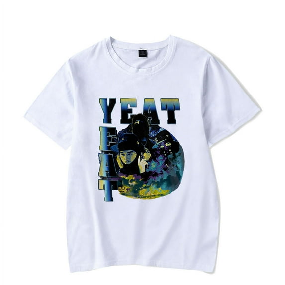 Vintage Yeat T-shirt Merch 2023 Rapper pop graphics print Crewneck Unisex Trend Casual Short Sleeve TShirt Top
