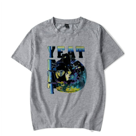 Vintage Yeat T-shirt Merch 2023 Rapper pop graphics print Crewneck Unisex Trend Casual Short Sleeve TShirt Top
