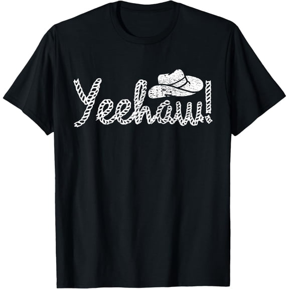 Vintage Yeehaw Cowboy Western Country T-Shirt