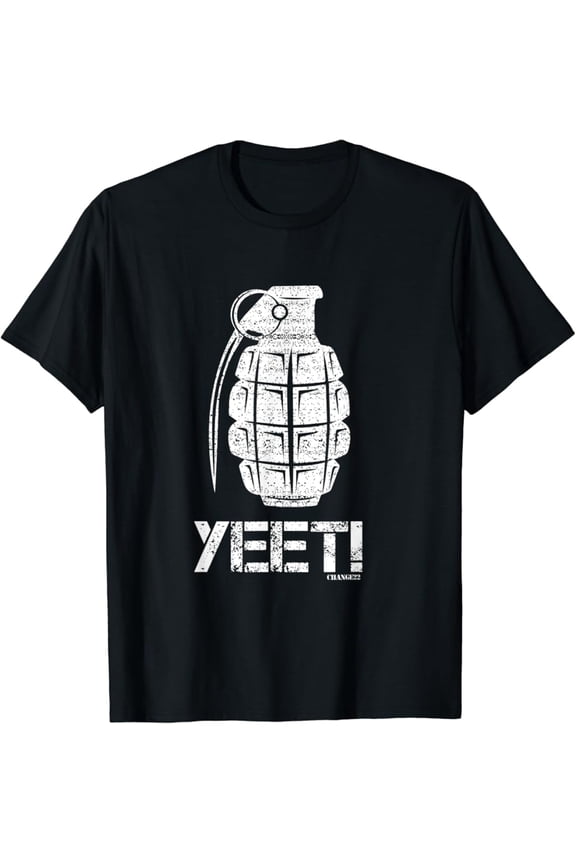 Vintage Yeet! Grenade T-Shirt - Perfect Gifts For Everyone
