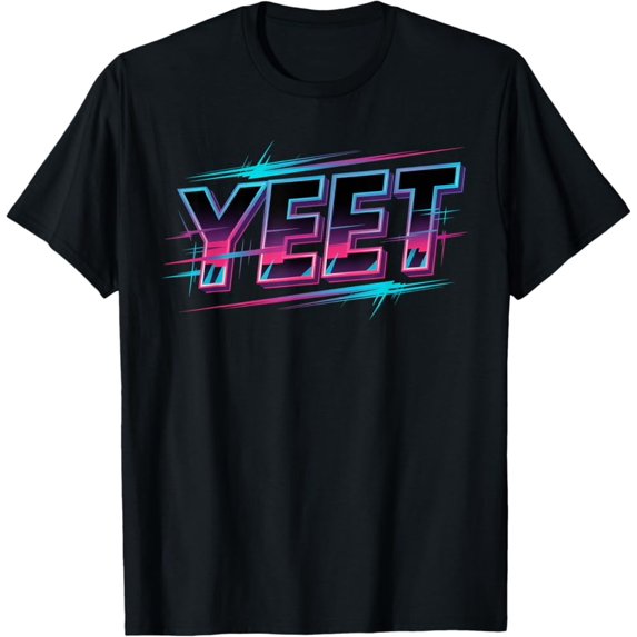 Vintage Yeet Saying Meme Quote Retro Wave Vibes Vintage Souvenir T-Shirt - Perfect Gifts For Everyone