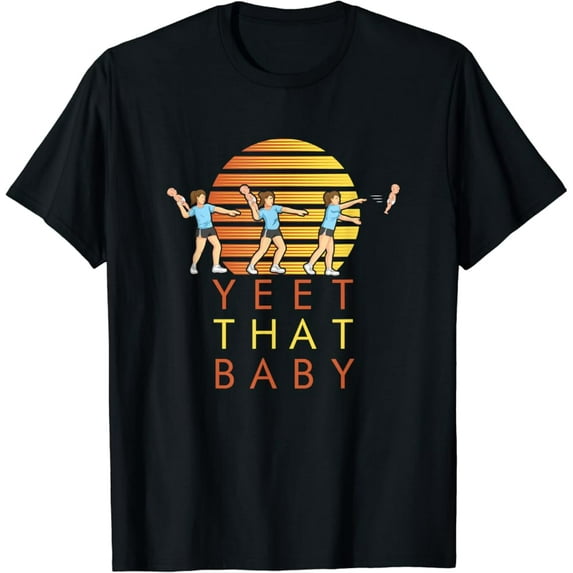 Vintage Yeet That Baby Professional Baby Yeeting Sportswear T-Shirt - Perfect Gifts For Everyone