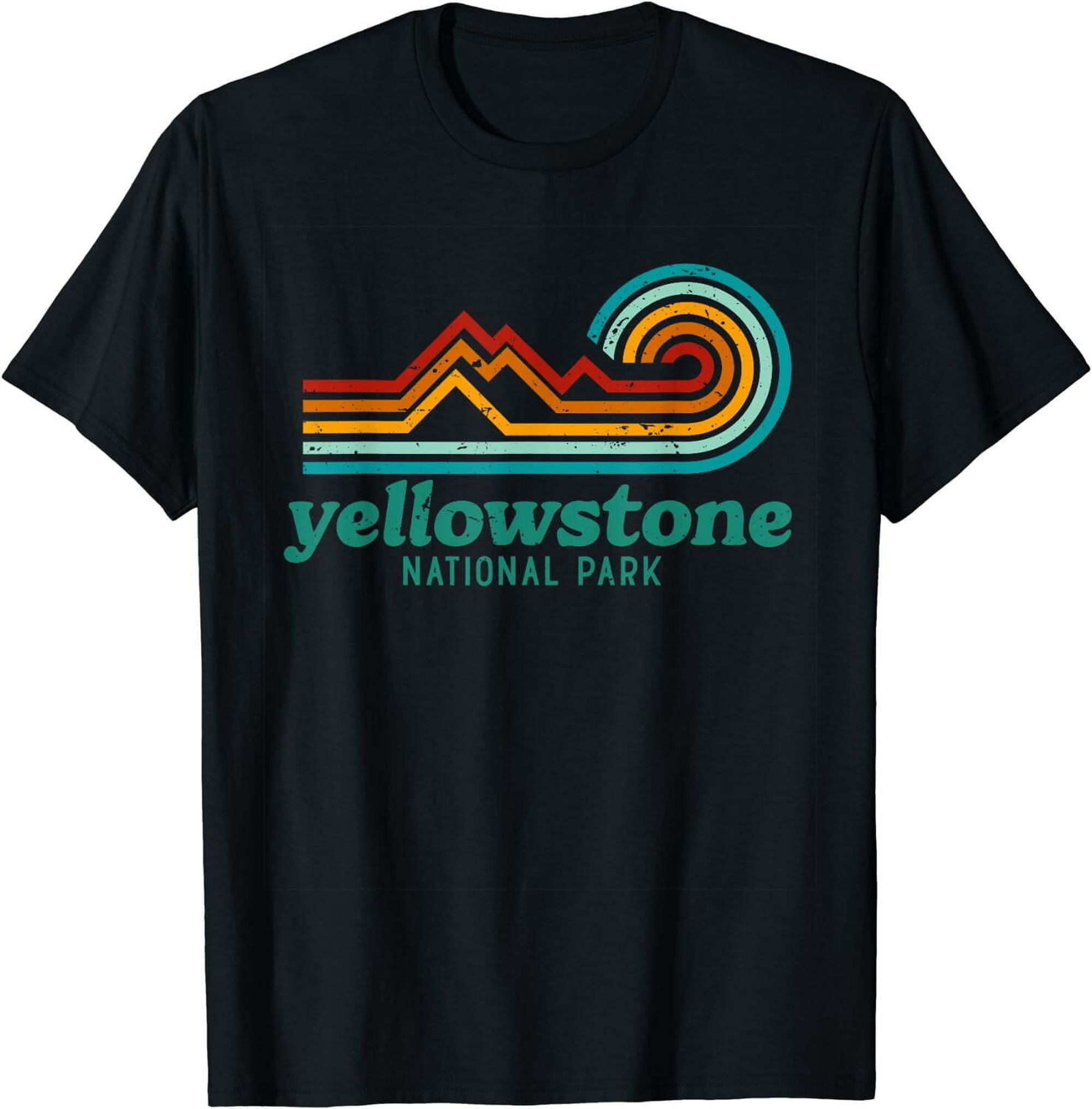Vintage Yellowstone National Park Tee: Celebrating Nature's Majestic ...