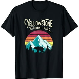 Vintage Yellowstone National Park Wy Mountain Bear T Shirt Vintage Yellowstone National Park Wy Mountain Bear T Shirt