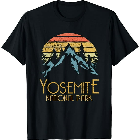 Vintage Yosemite National Park California T-Shirt