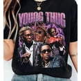 thumbnail image 1 of Vintage Young Thug Shirt, Young Thug New Bootleg 90S Black T-Shirt, Music Rap Si, 1 of 2