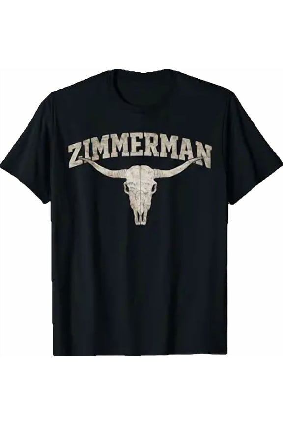 Vintage Zimmerman Name Gift for Men Women T-Shirt, Unisex T-Shirt