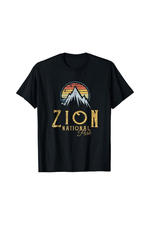 Vintage Zion National Park Summit T Shirt Size S-5XL