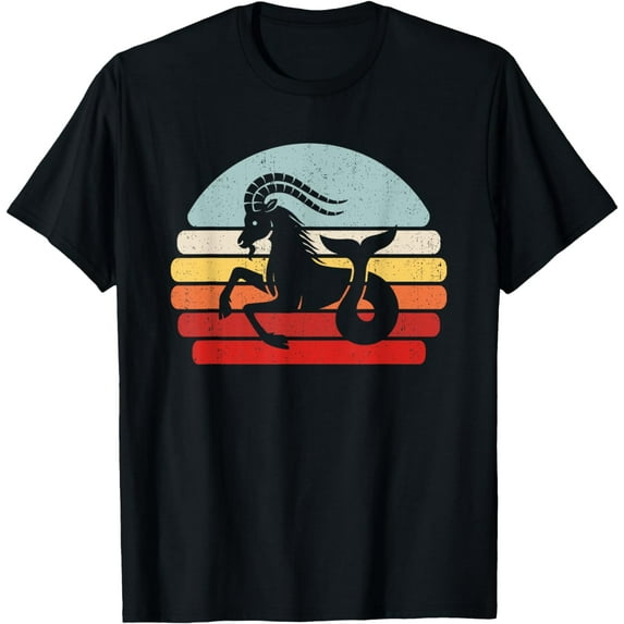 Vintage Zodiac Sign Capricorn T-Shirt