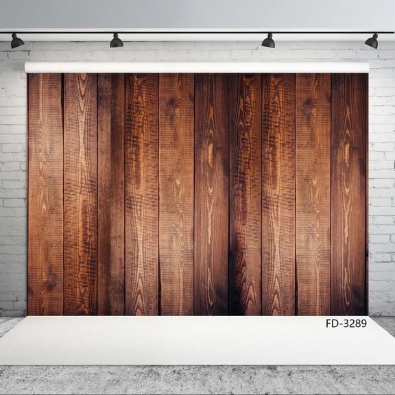 Vintage brown Wooden Board Photography Background ration For Baby Food cake Portrait Photoph Backdrops Photo Studio Props
