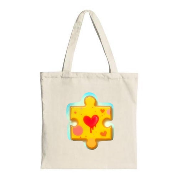 Vintage cassette tapes and a record adorn this stylish tote bag featuring the word ' Flarot ' against a sunset gradient