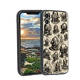 thumbnail image 1 of Vintage-diving-helmet-scenes-7 Phone Case, Designed for iPhone 12 Case Soft Silicon for women girls boys wife gift,Shockproof Phone Cover, 1 of 1
