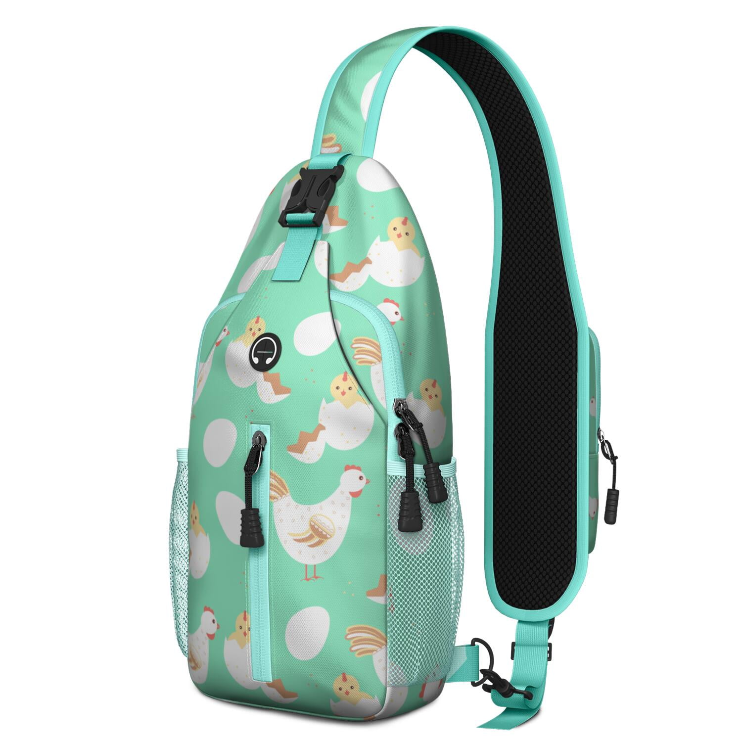 Vintage Elephant Sling Backpack Adjustable Daypack Travel Hiking Unisex Chest Amazon.com | Elephants Walking Fanny Pack for Women Men  main image 3