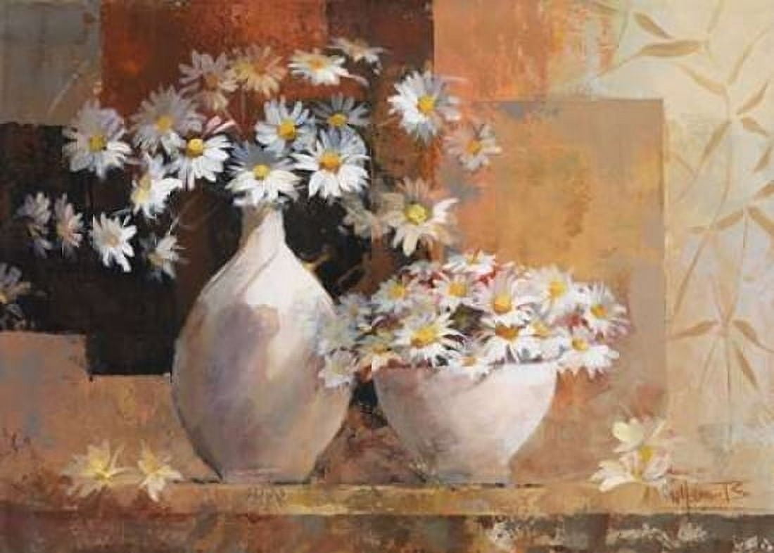 Vintage flowers I Canvas Art - Willem Haenraets (18 x 24)