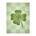 thumbnail image 1 of Vintage green lucky clover with four leaf in hand drawing style. - Illustration Botanical Nature Pattern Unframed Wall Art Print 24 x 32 inches, 1 of 4