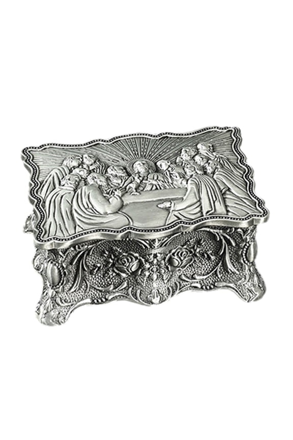 Vintage inspired Metal Case Exquiiste Storage Holder for Organizing Accessories