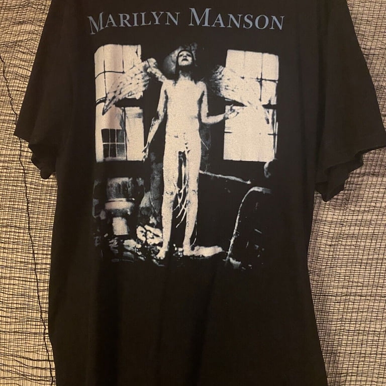 Vintage marilyn manson T-shirt 90s Reprint shirt S-5XL PS332H 
