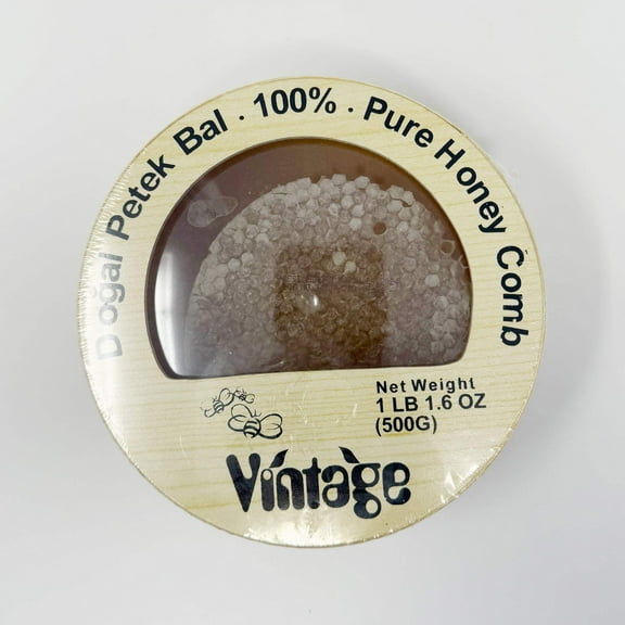 Vintage %100 Pure Honey Comb 500 Gr