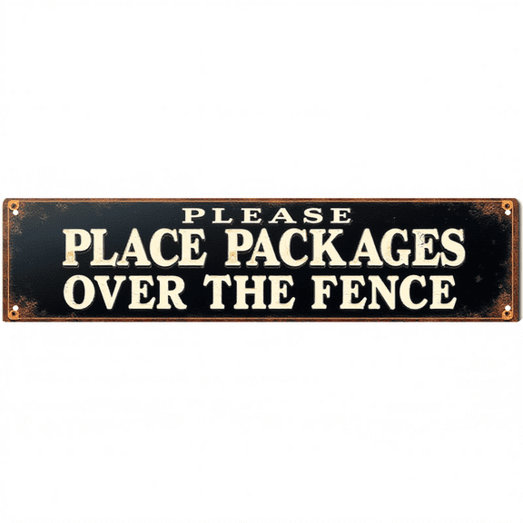 Vintage tin signs 16*4 inches "KITCHEN Colorful Letters" Rustic Industrial Style