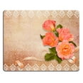 thumbnail image 1 of Vintage with roses Mouse pads Gaming Mouse Pad 9.84x7.87 inches, 1 of 3