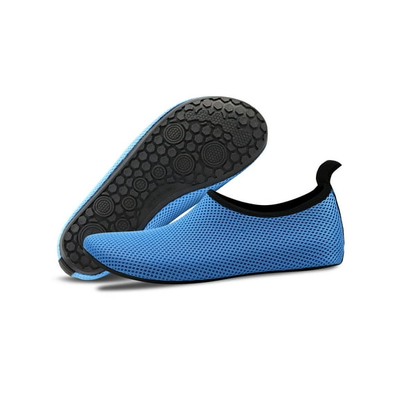 VintageClothing Water Shoes Quick Dry Pool Beach Barefoot Skin Aqua Socks for Women Men Blue