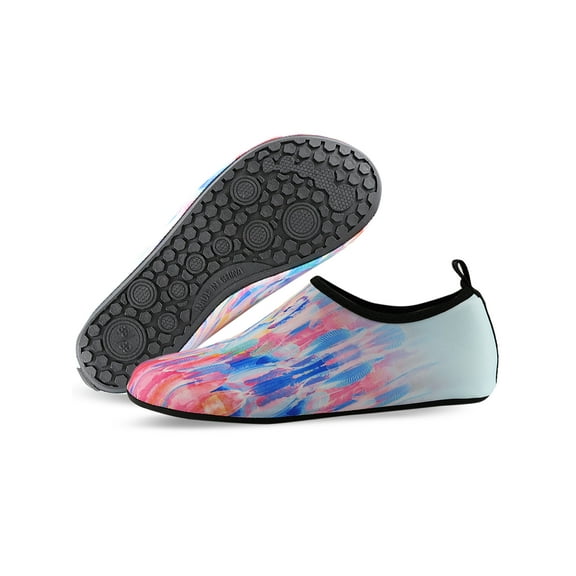VintageClothing Water Shoes Quick Dry Pool Beach Barefoot Skin Aqua Socks for Women Men Pink