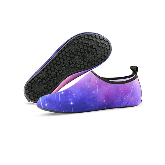 VintageClothing Water Shoes Quick Dry Pool Beach Barefoot Skin Aqua Socks for Women Men Purple