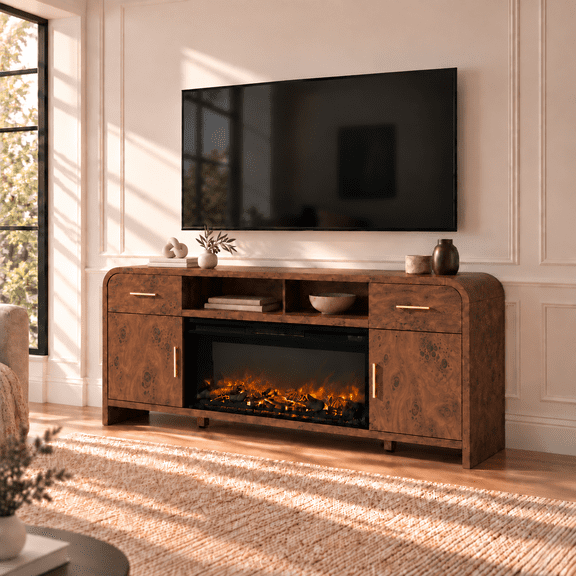 Storage Electrical Radiator Tv Stand Electric Heater