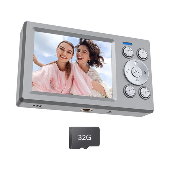 Vintaged Camera With 2.8Inch Front Screen 16x Digital Zooming 1080P Video For Outdoor School Event