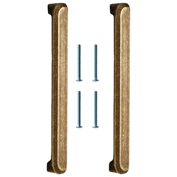Vintages Antique Bronze Cabinets Door Handles Set of 2 Vintages Designs for Home Decoration and Furniture Renovations