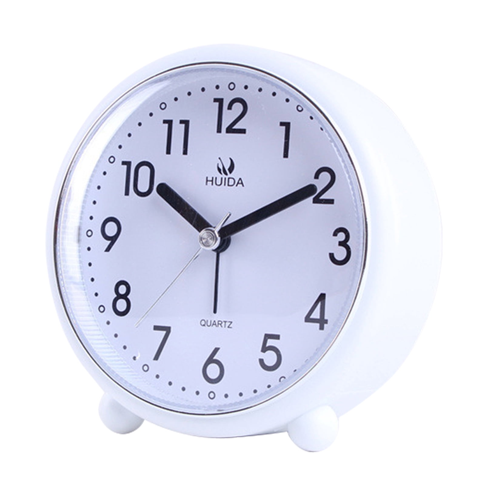 Vintages Styles Alarm Clock 4inch Silents NonTicking Feature Operated ...