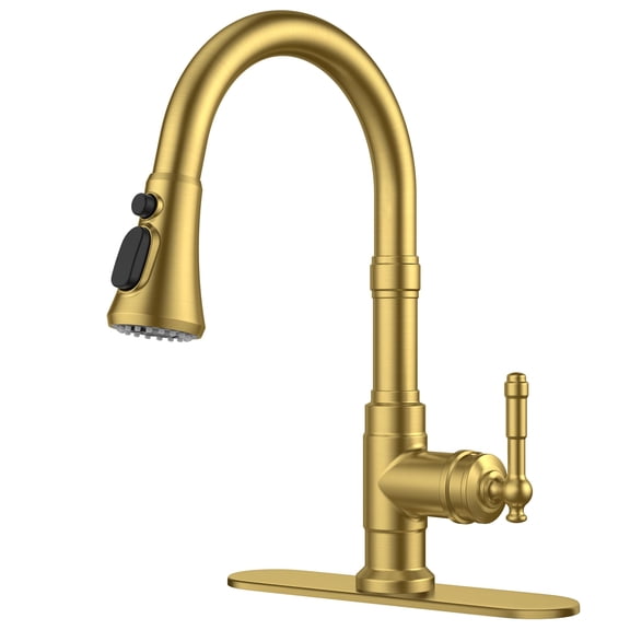 Vintkitchen Faucets With Pull Down Sprayer