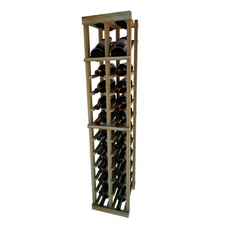 Wine cellar innovations vintner series individual bottle wine rack kit with display row hot sale