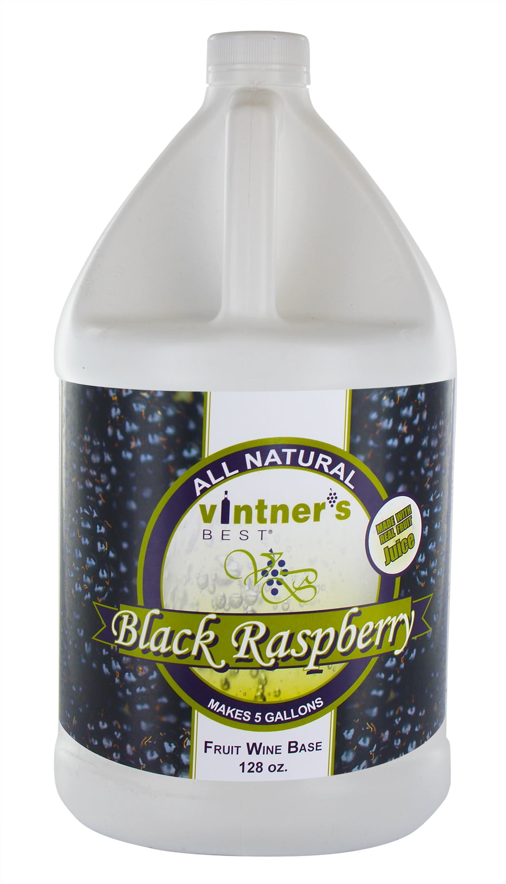 Vintner's Best Black Raspberry Fruit Wine Base128 oz. Jug