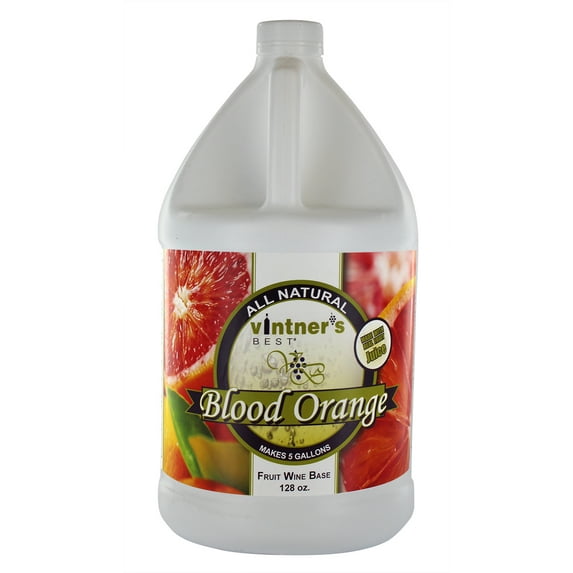 Vintner's Best Blood Orange Fruit Wine Base-128 oz. Jug