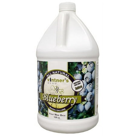 Vintner's Best Blueberry Fruit Wine Base 128 oz
