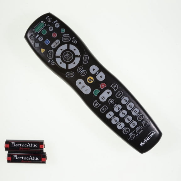 Vintography Mediacom 2025B2-B1 Universal On Demand Cable/TV Remote Control w/Batteries