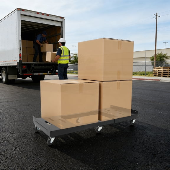 Vintoro 2000Lbs Heavy Duty Moving Dolly, Adjustable Furniture Moving Dolly, Furniture Movers with Wheels
