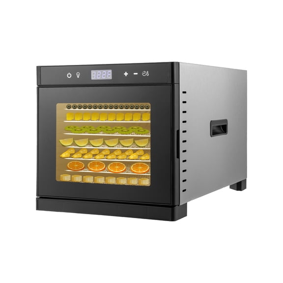Vintoro 700W 110V Dehydrator Machine with 8 Mesh Trays, Dehydrated Dryer, for Food and Jerky, 24H Timer