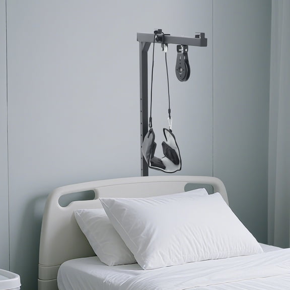 Vintoro Steel Standing Frame, Multifunctional Stand Up Assist Bar, Height-Adjustable Bed Lift for Elderly